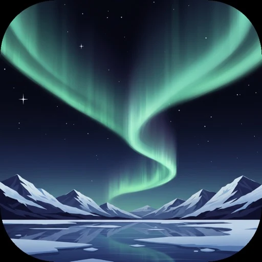 Aurora Forecast Map & KP Index app icon